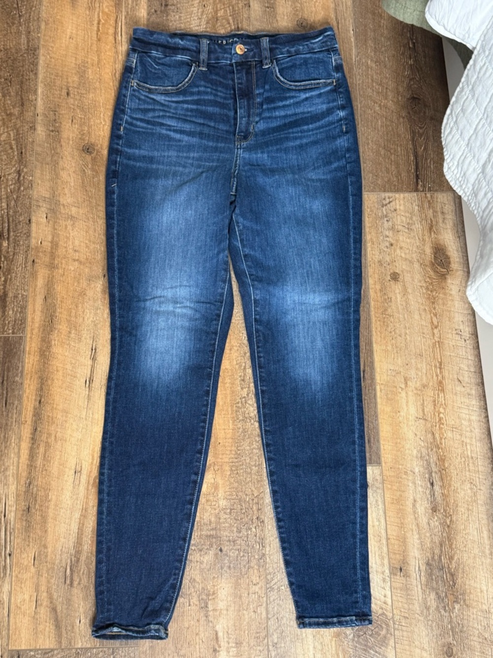 American Eagle Curvy Super High Rise Jeggings Next Level Stretch, Size6